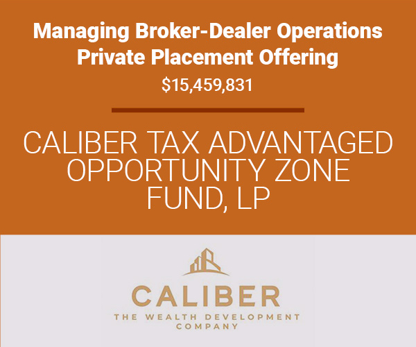 Caliber Tax Advantaged Opportunity Zone Fund, LP