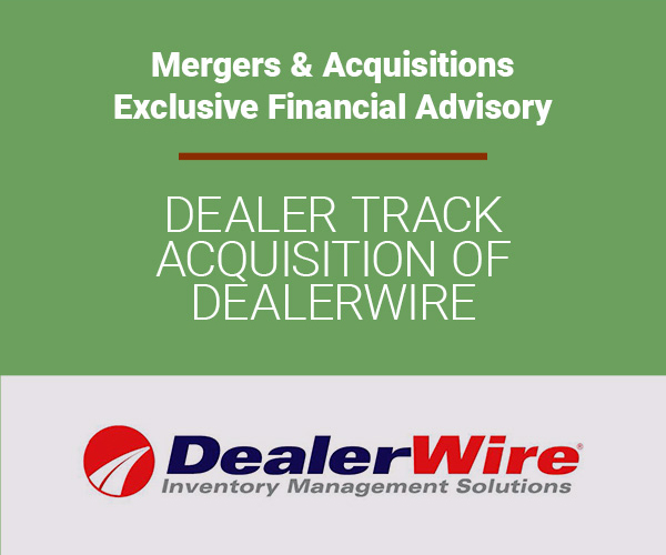 Dealer Track Acquisition of DealerWire